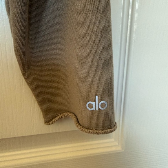 Alo Yoga Soft Crop Box Hoodie - Picture 3 of 3